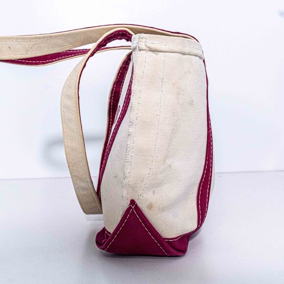 LL Bean Boat And Tote Bag Small Made in USA VTG 80s Classic - Picture 5 of 16